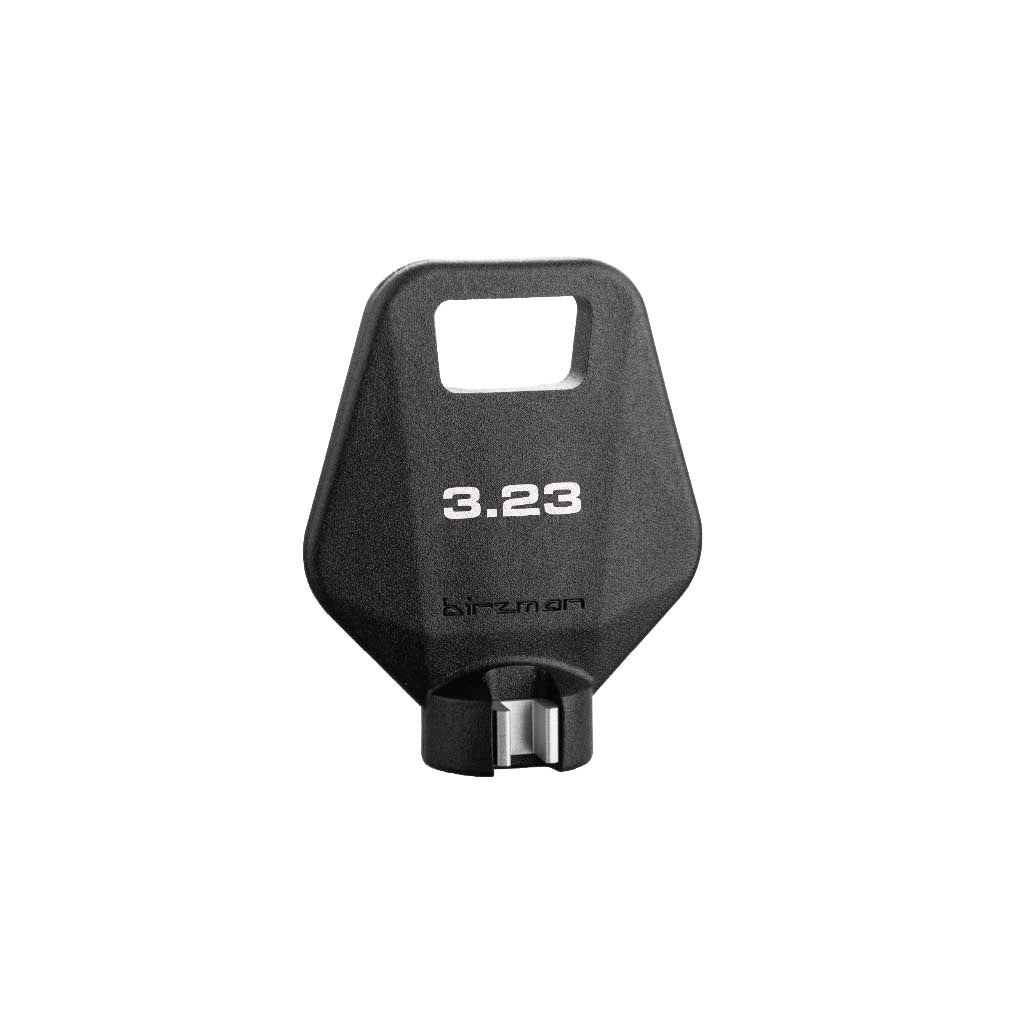 Two-Way Spoke Wrench, Black, 3.23mm