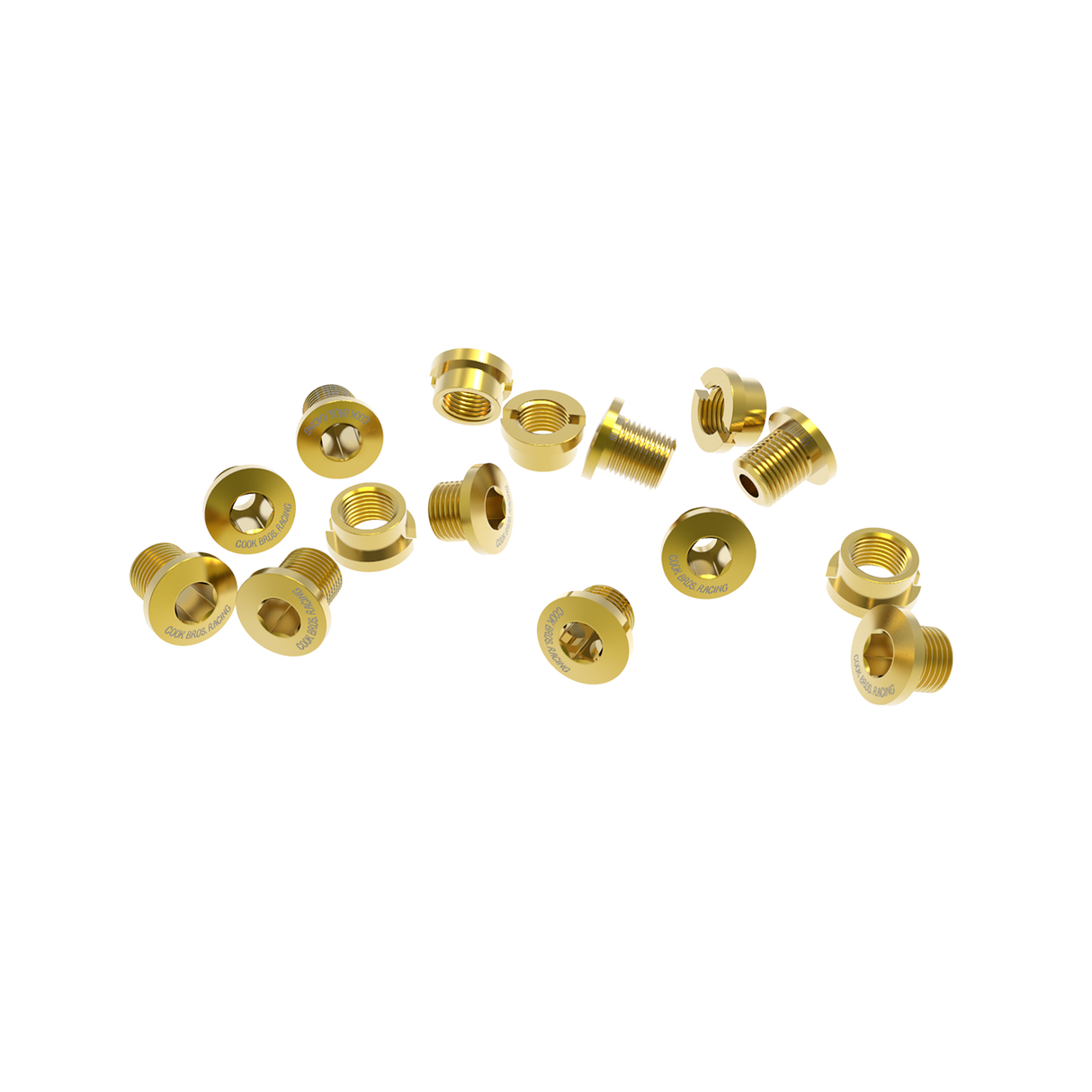 Cook Bros Racing Alloy Chainring Bolts