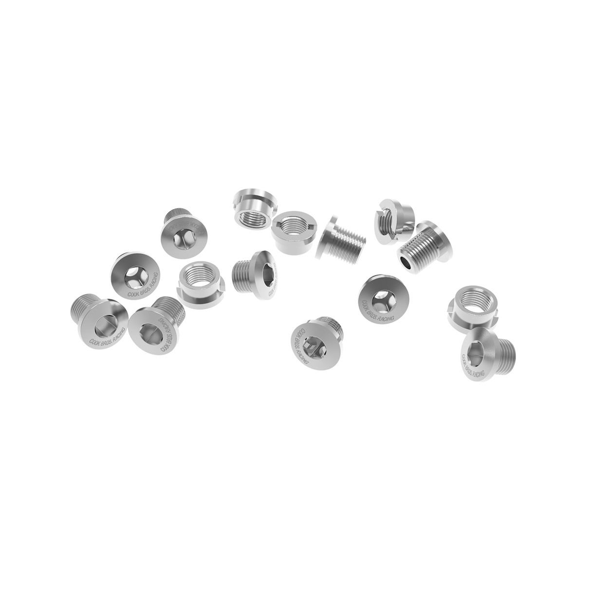 Cook Bros Racing Alloy Chainring Bolts