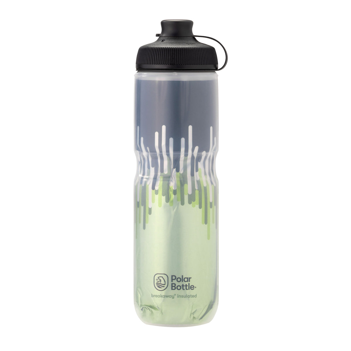 Polar Bottle Muck Insulated Water Bottle Zipper Moss 24oz