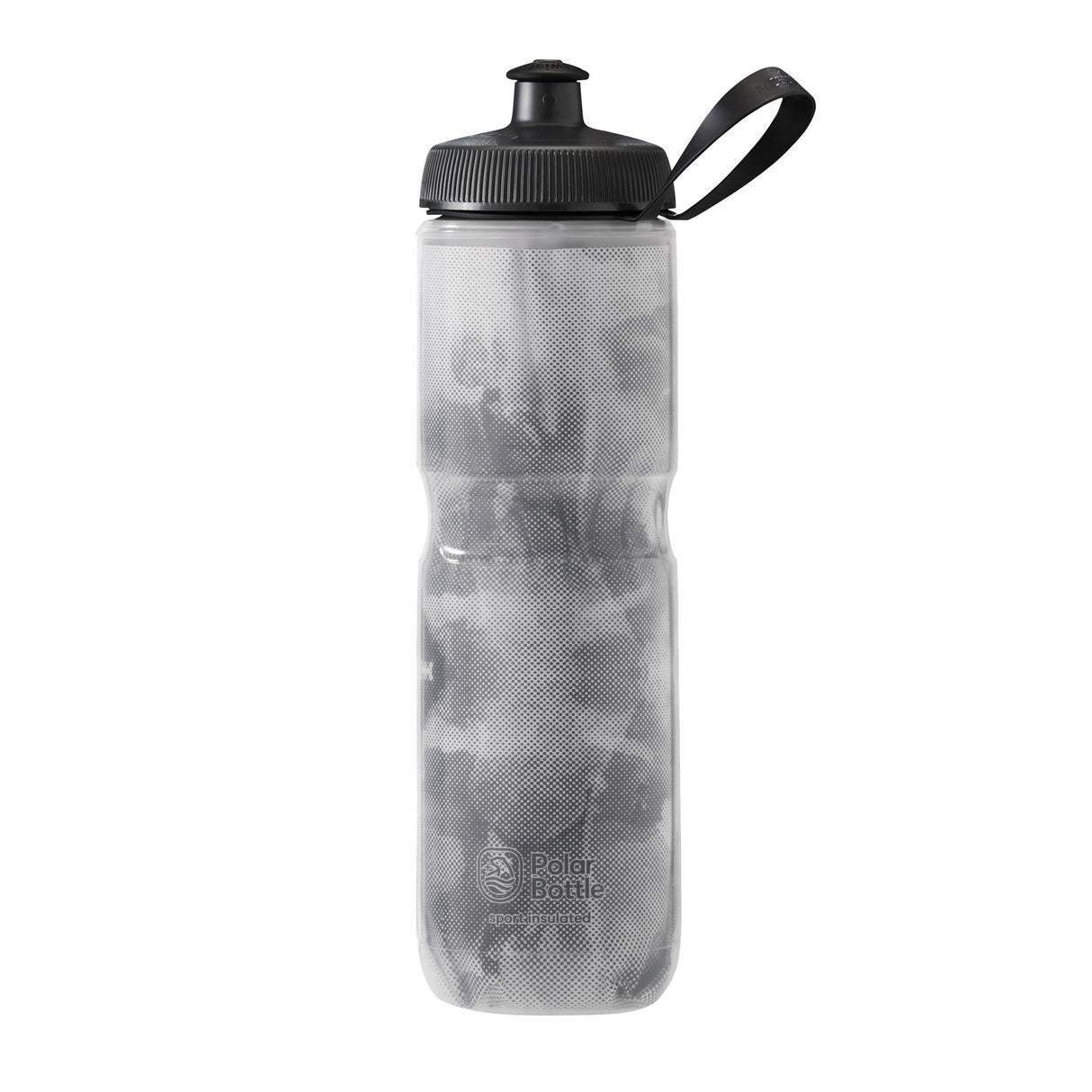 Polar Bottles Sport Insulated Fly Dye Water Bottle - 24oz Monochrome