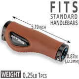 ROCKBROS Bike Handle Grips Ergonomics Design Soft Gel Dual Lock