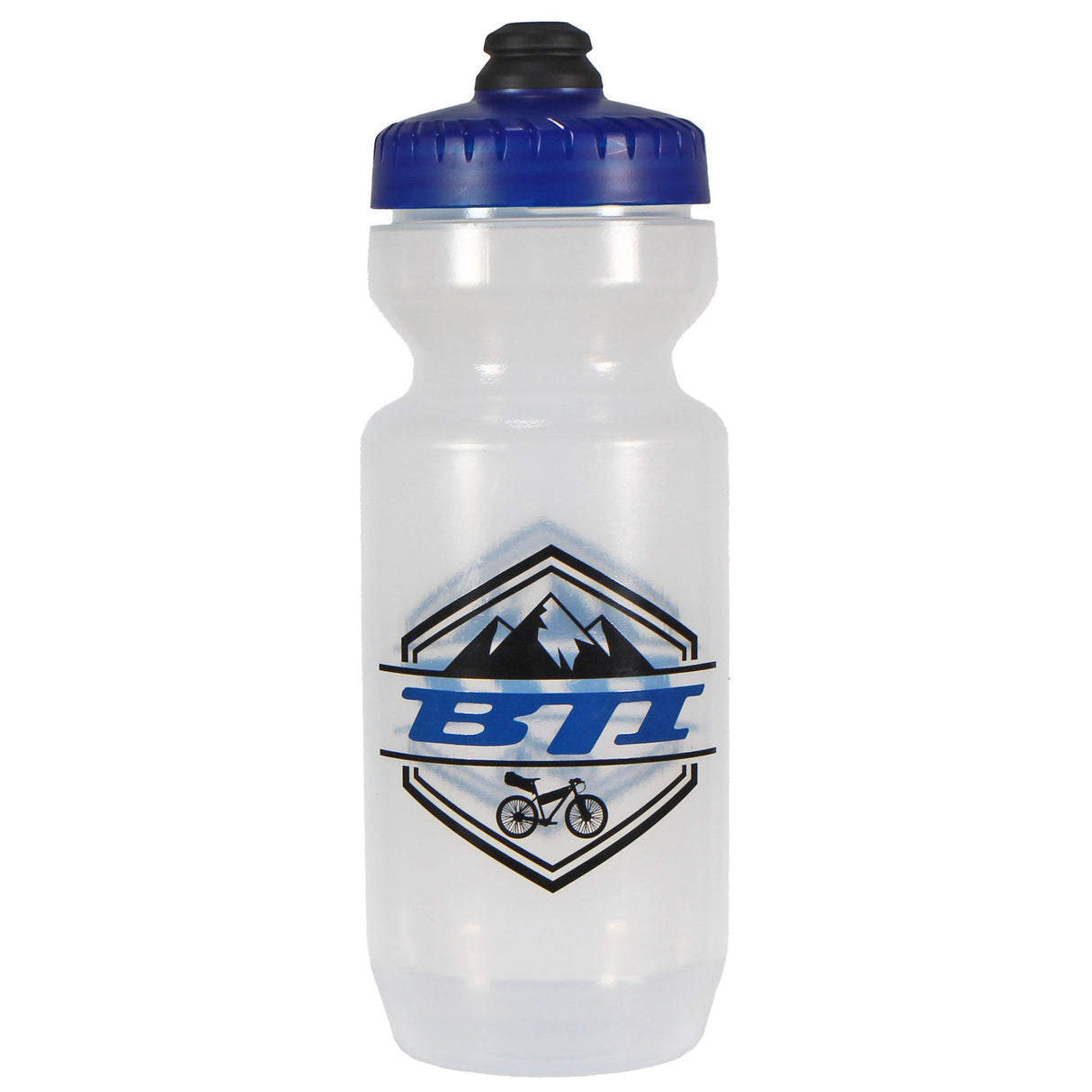 BTI Logo Water Bottle, Purist MoFlo, 22oz, Clear