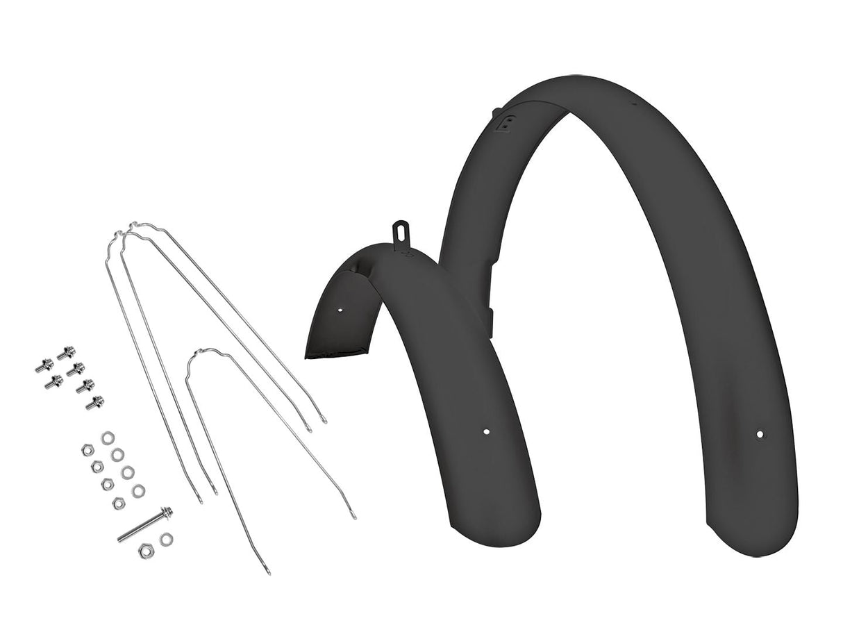 Electra Cruiser 26 Aluminum Men Matte Black Set Fender
