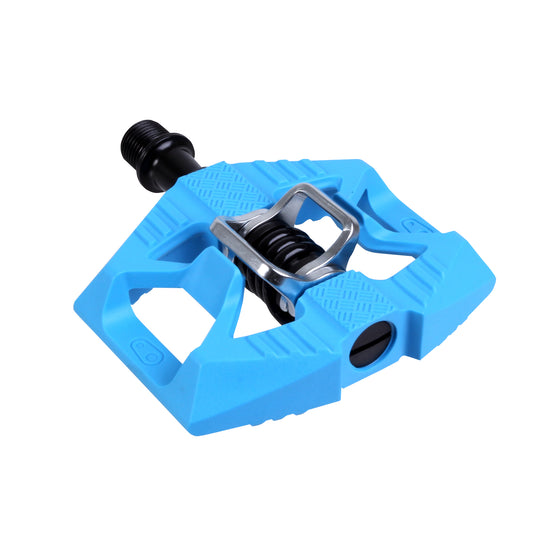 Crankbrothers Double Shot 1 Pedals - Dual Sided Clipless Platform Composite 9/16" Blue