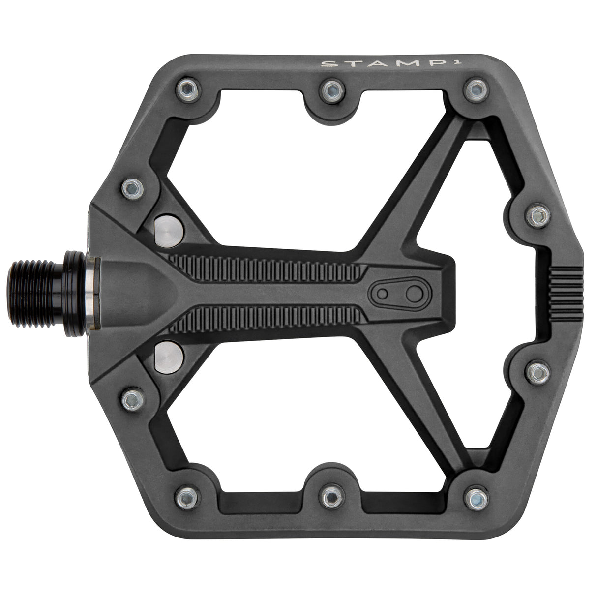 Stamp 1 Gen 2 Small Platform Pedals, Black