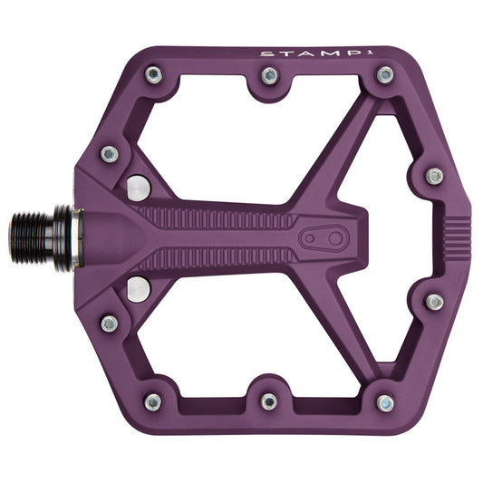 Crankbrothers Stamp 1 Gen 2 Pedals - Platform Composite 9/16" Purple Small