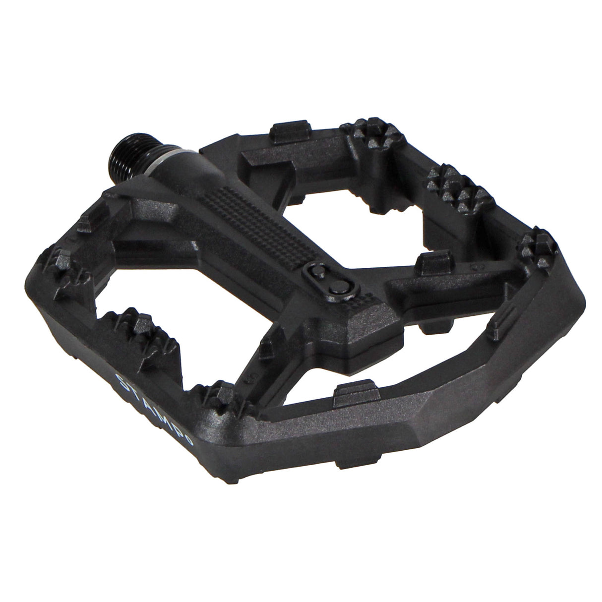 Stamp 0 Large Platform Pedals, Black