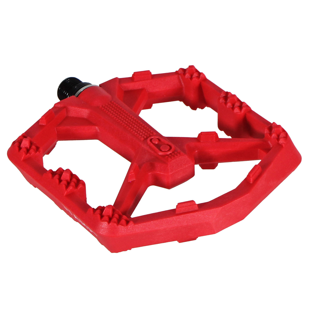 Stamp 0 Large Platform Pedals, Red