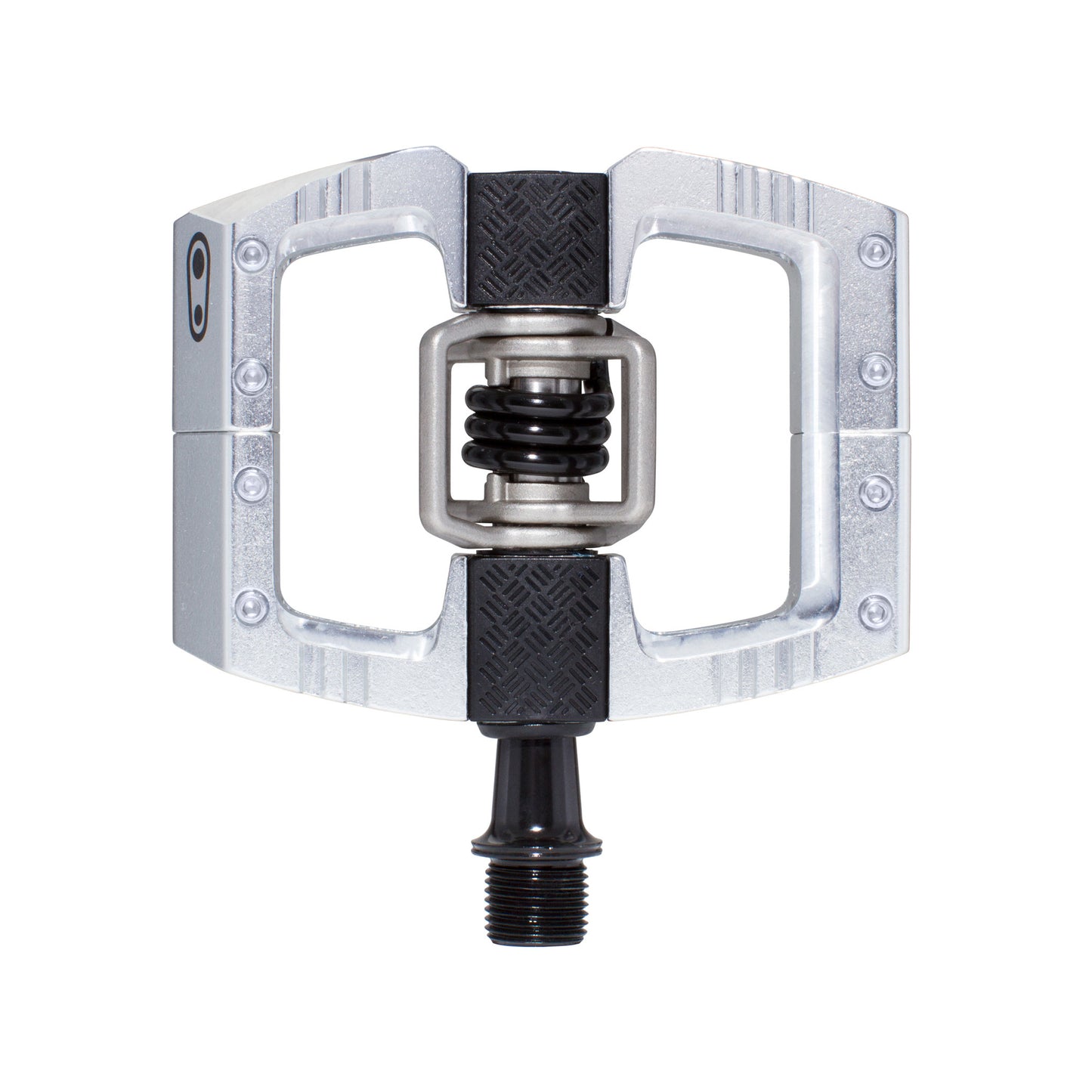 Crankbrothers Mallet DH Pedals - Dual Sided Clipless Platform Aluminum 9/16" High Polish Silver