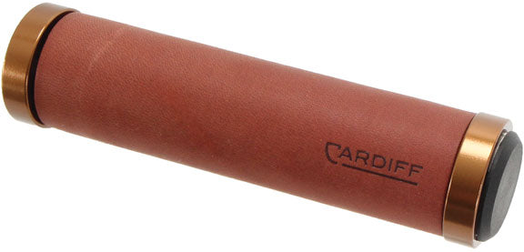 Cardiff Julian Locking Leather Grip Standard - Brown