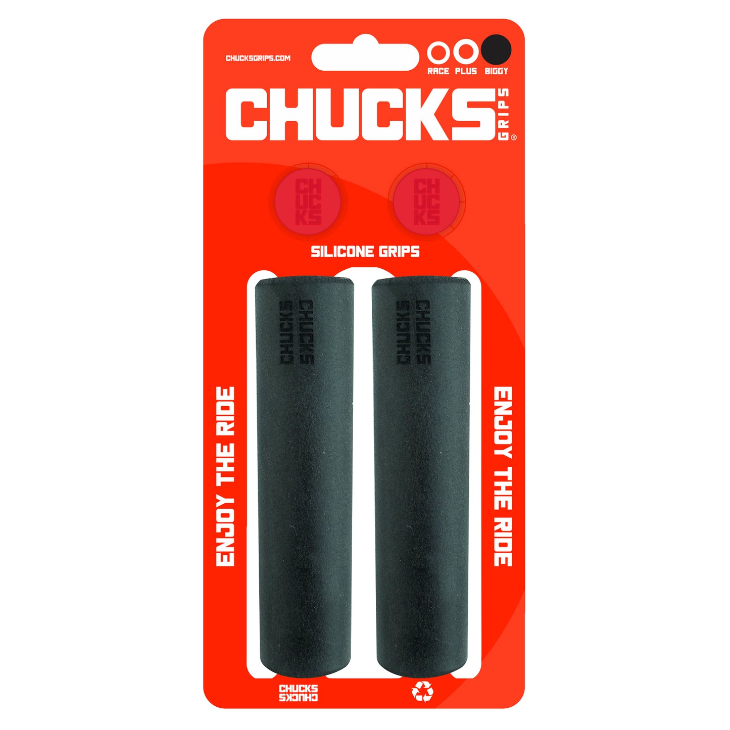 Chucks Grips Biggy Grips 130mm x 29.5mm Black