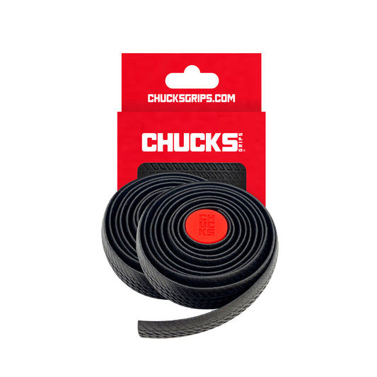 Chucks Grips Silicone Handlebar Tape 3mm Black