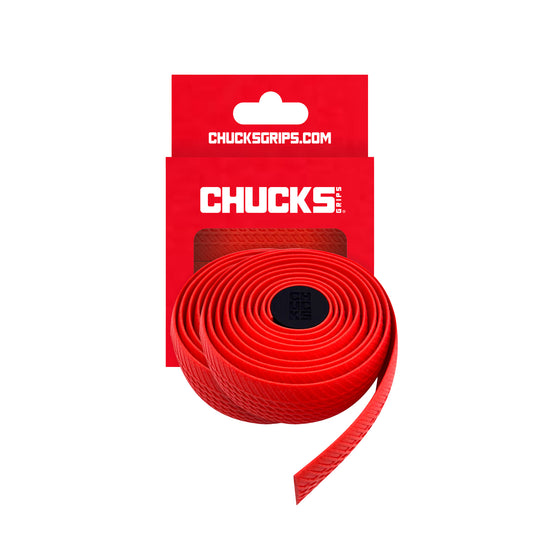 Chucks Grips Silicone Handlebar Tape 3mm Red