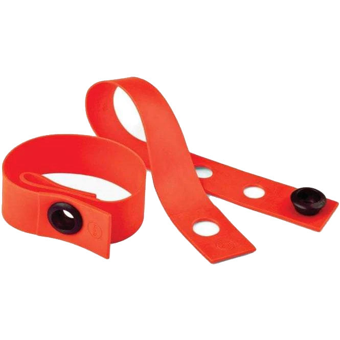 Cycloc Wrap Pant Leg and Gear Strap Orange