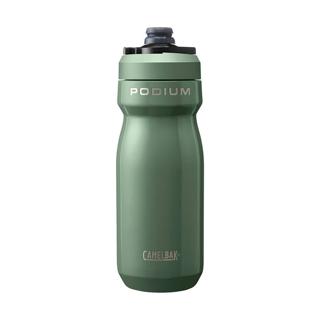 Podium Insulated Steel Bottle, Moss, 18oz