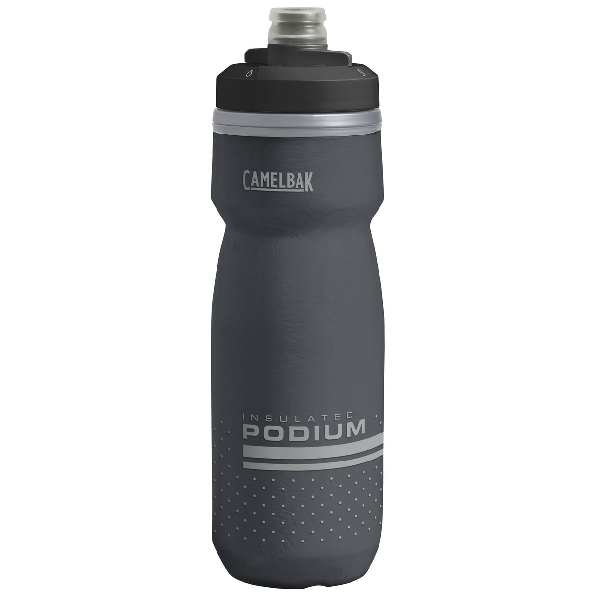 Podium Chill Insulated Bottle, Black, 21oz