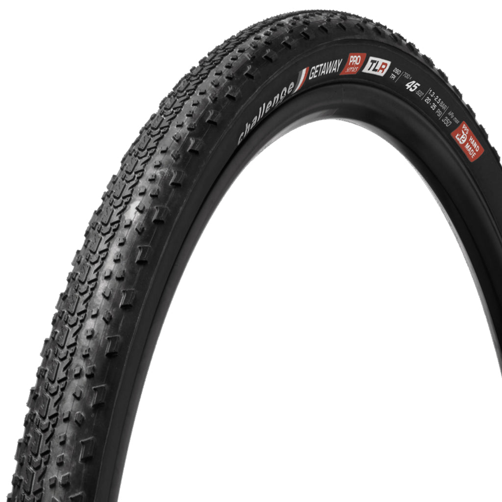 Challenge Tire Getaway Pro TLR Tire 700 x 45 Black