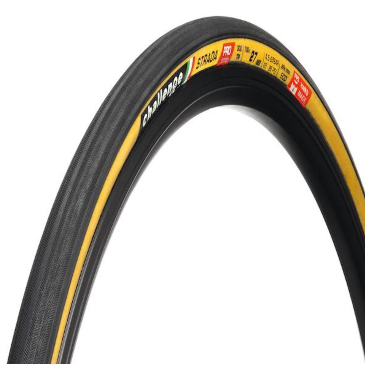 Challenge Tire Strada Pro Tire 700 x 27 Black/Tan