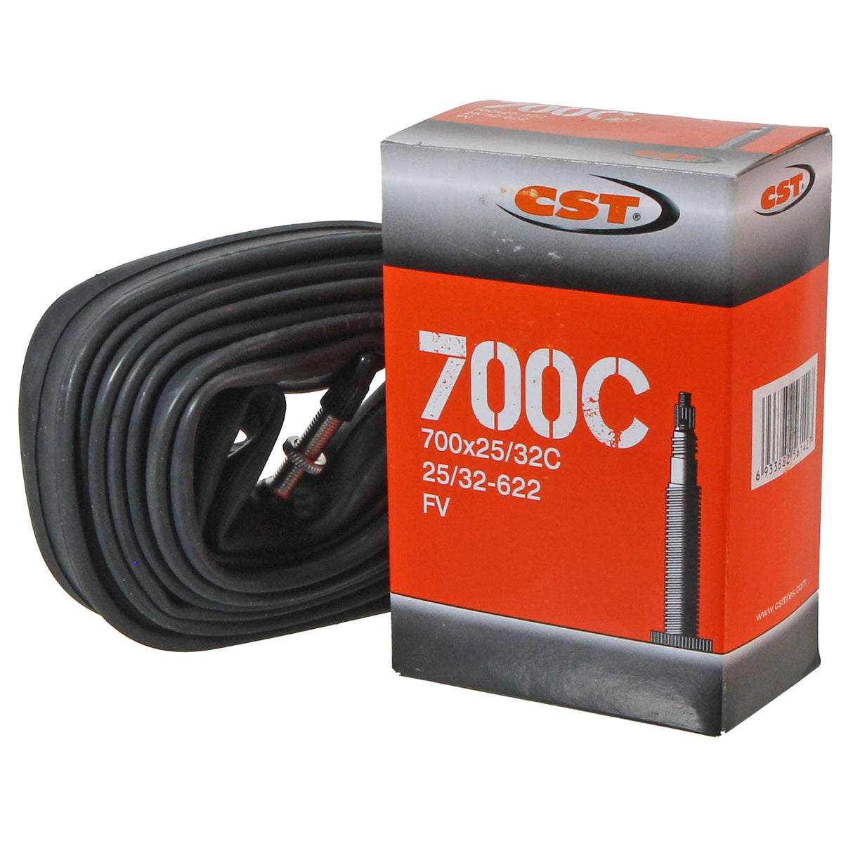 CST Butyl Tube 700x25-32 32mm  PV - Each