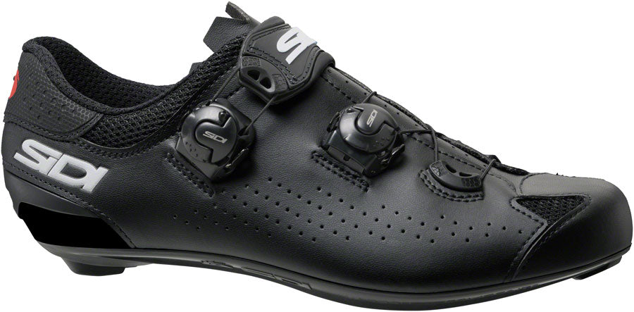 SIDI Genius 10 Mega Road Shoes - Men's Black 43