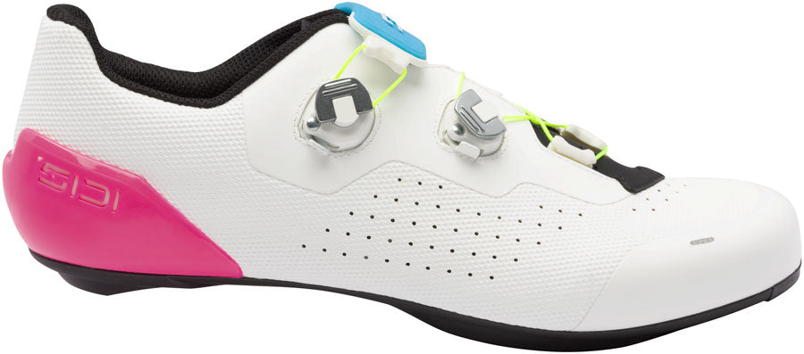 SIDI Genius X WYVE Road Shoes - Men's White Fluo 42.5