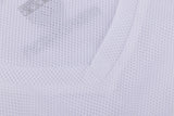 Men's Mesh Base Layer - White Sleeveless Cycling Undershirt