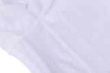 Men's Mesh Base Layer - White Long Sleeve Cycling Undershirt