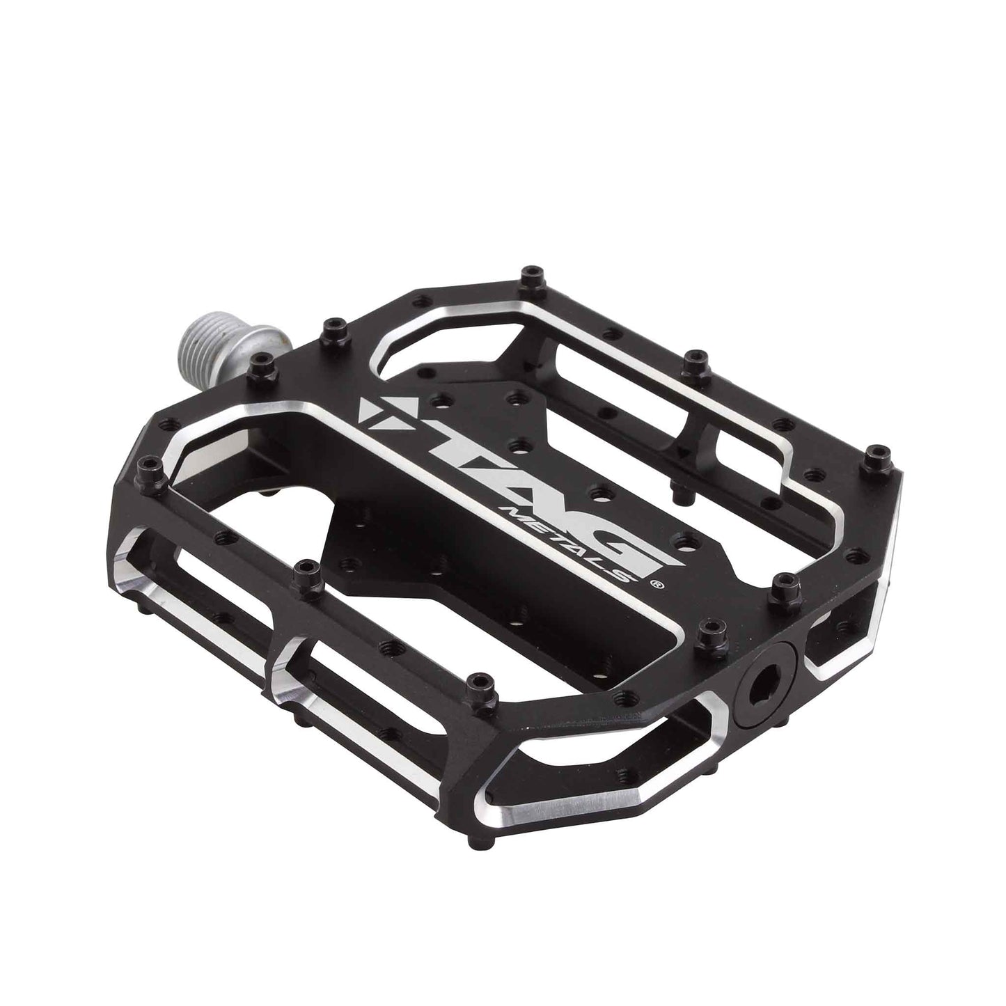 Tag Metals T1 Alloy Standard Platform Pedals Black