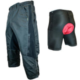 DK Gravel Shorts II 3/4 Baggy Mountain Bike Cycling Shorts with Magnet Pockets