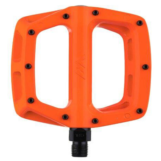 DMR V8 Pedals - Platform Aluminum 9/16" Highlighter Orange