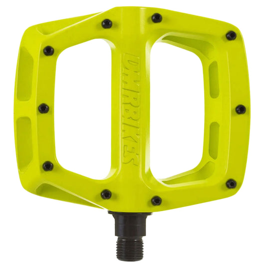 DMR V8 Pedals - Platform Aluminum 9/16" Lemon Lime