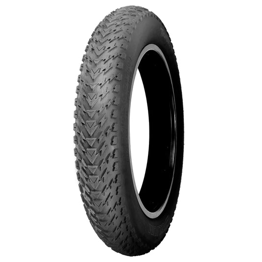 Delium Tire Thundr E-Bike Tire 20x4.0" Black