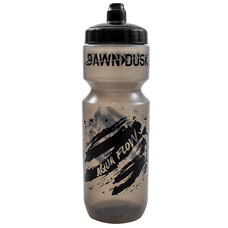 Aqua Flow Bottle, Black/Clear - 25oz