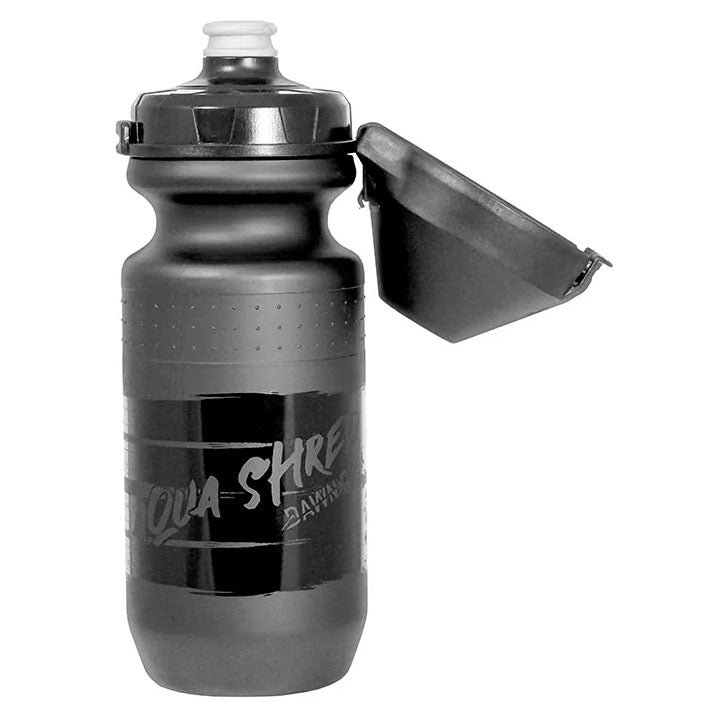 Aqua Shred Bottle Pop 'n Lock w/Mask, Black/Clear - 21