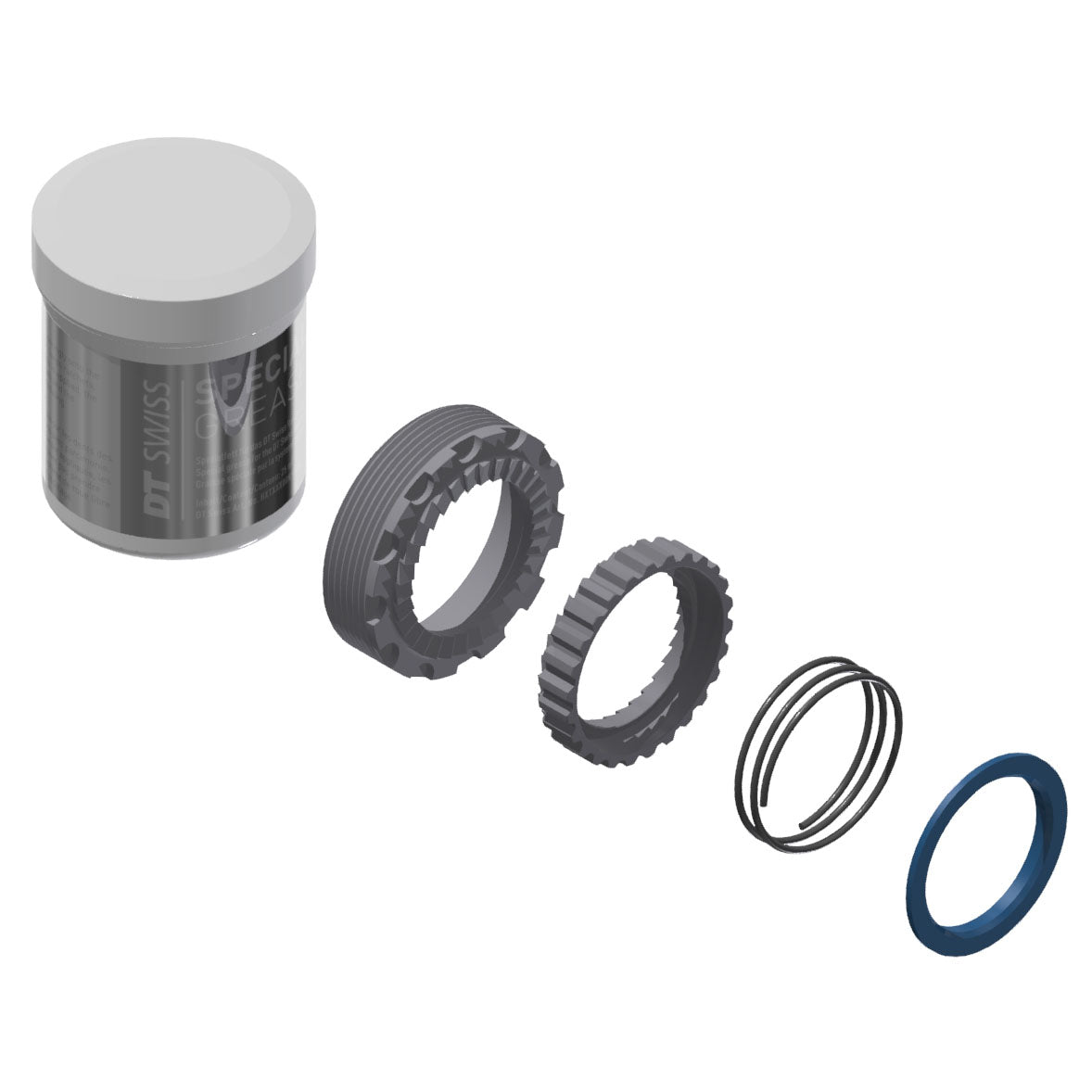 30 Step OS Star Ratchets, Springs and Grease  NLS