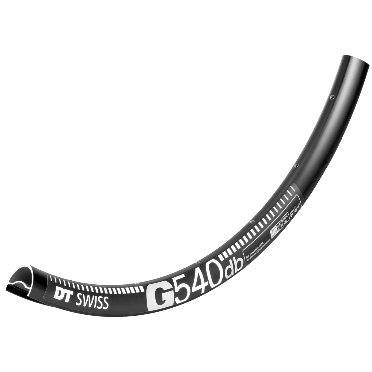 G 540 Tubeless Ready 650b Disc Rim, 32h, Black