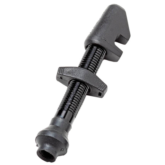 DT Swiss Alloy Tubeless Valve w/aero nut 32mm Black Each