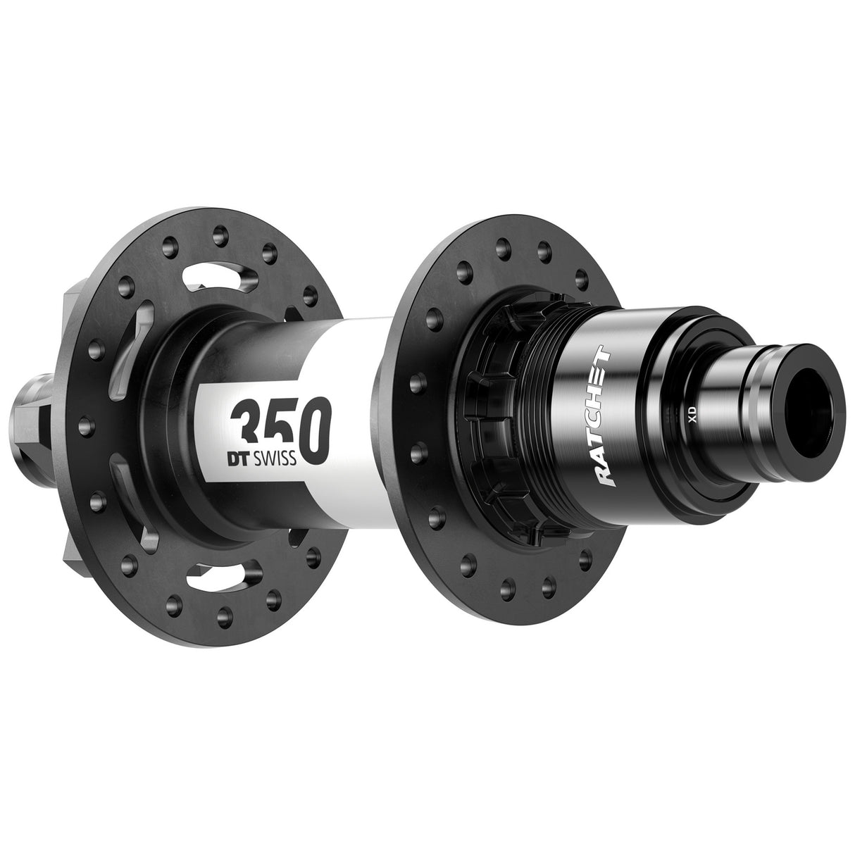 350 6B-Disc Rear Hub, 28h, 12x148mm, XD