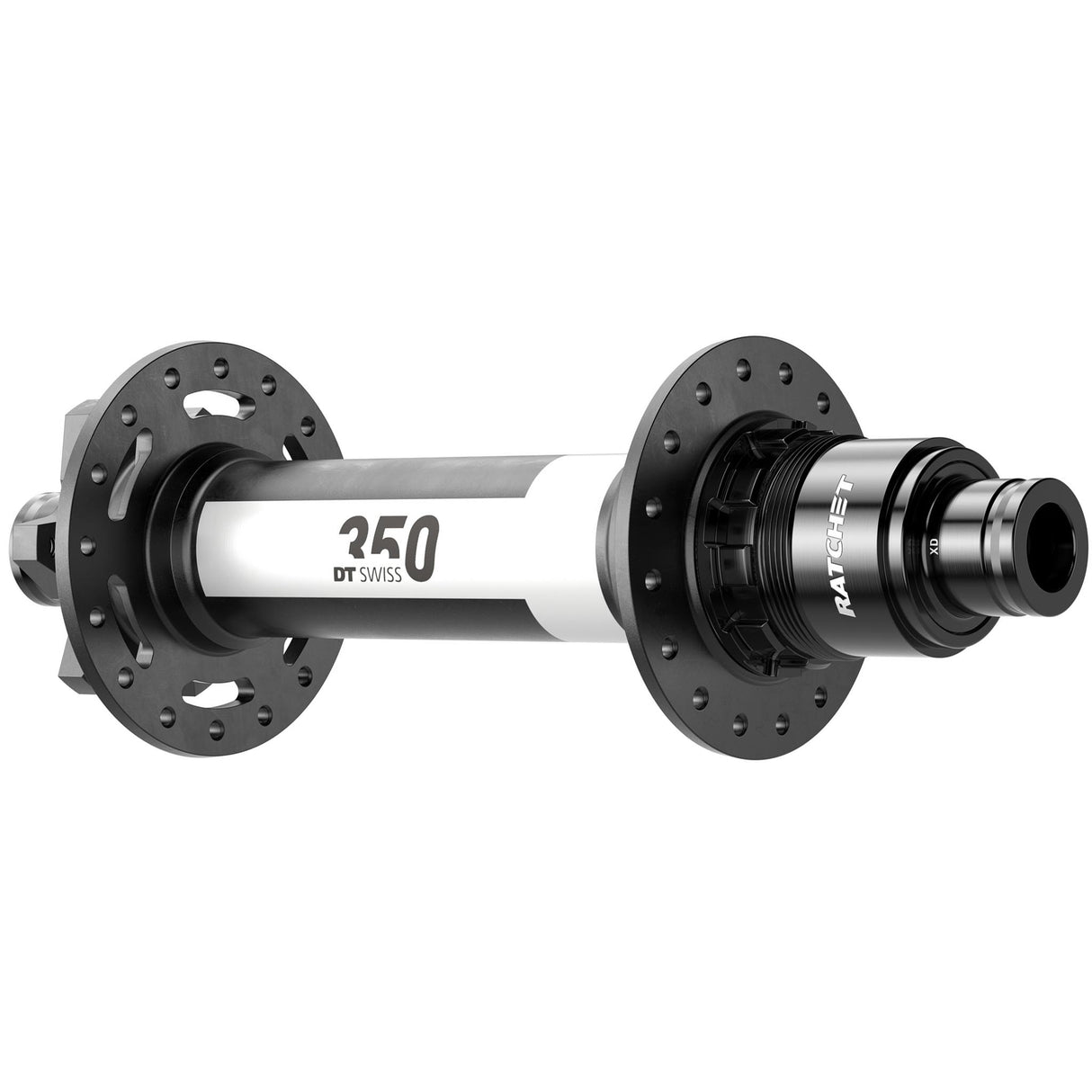 350 6B-Disc Rear Hub, 32h, 12x197mm, XD
