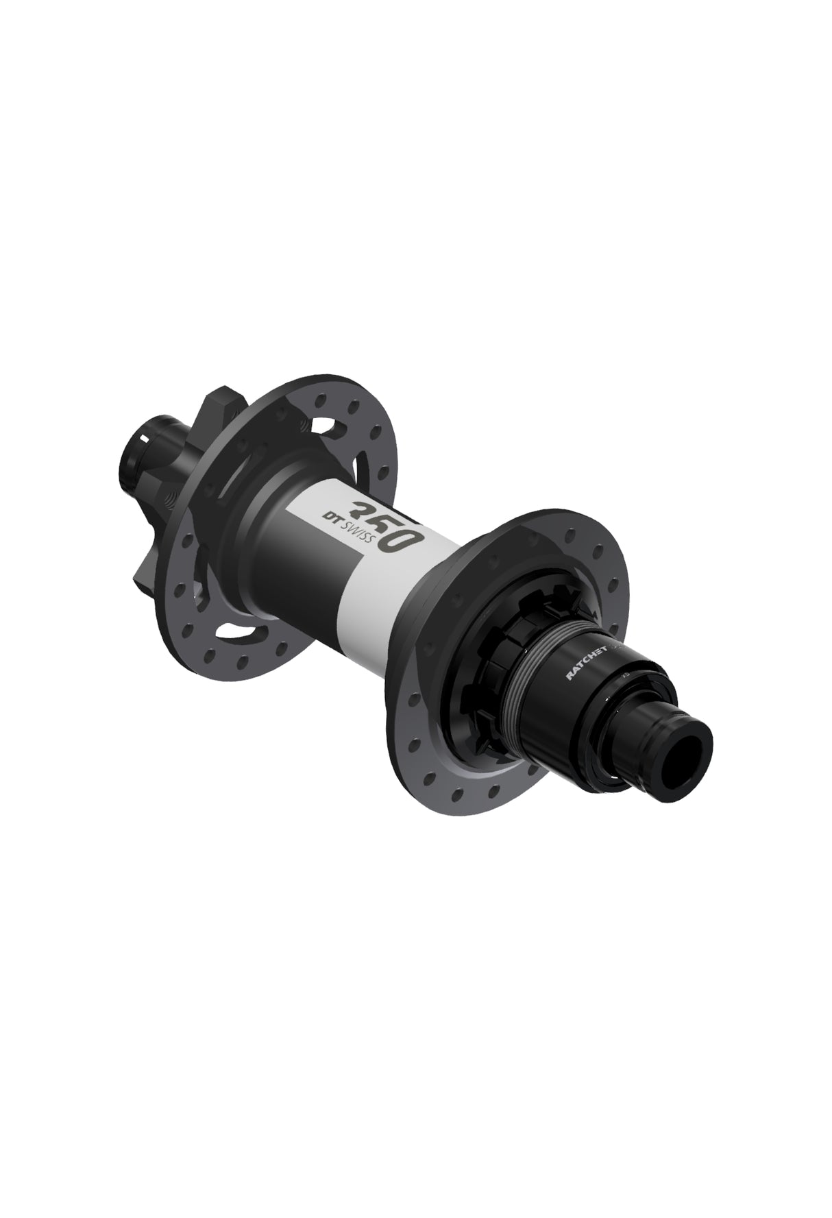 350 DEG 6B-Disc Rear Hub, 32h, 12x157mm, XD