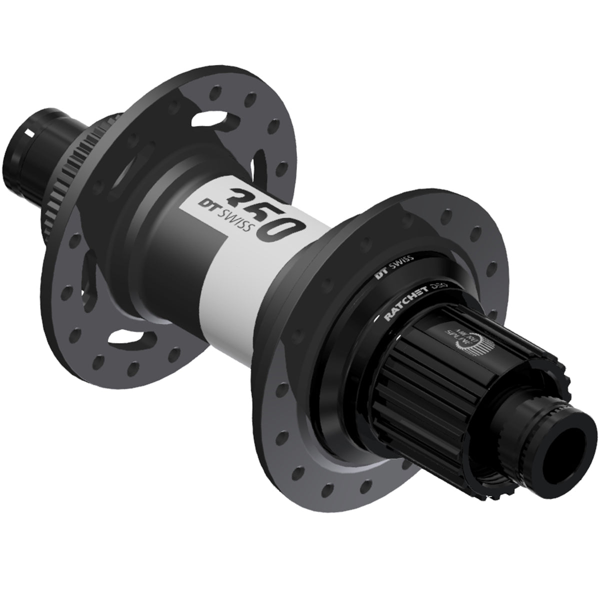 350 DEG CL-Disc Rear Hub, 32h, 12x148mm, MS