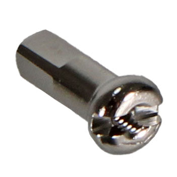 ProHead Brass Nipples, 14g/12mm, Silver, Box/100
