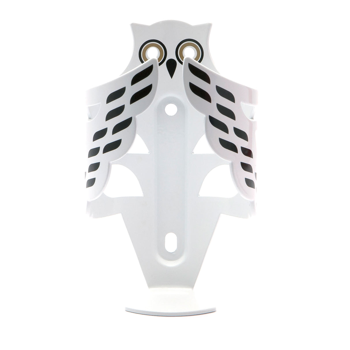 The Snow Owl Cage Bottle Cage, White/Gold