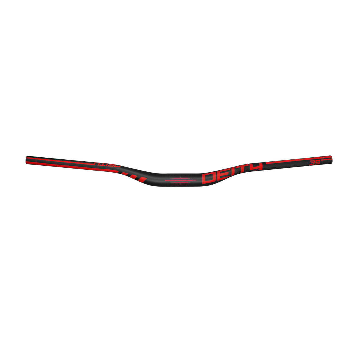 Speedway Carbon Riser Bar (35) 30mm/810mm, Red