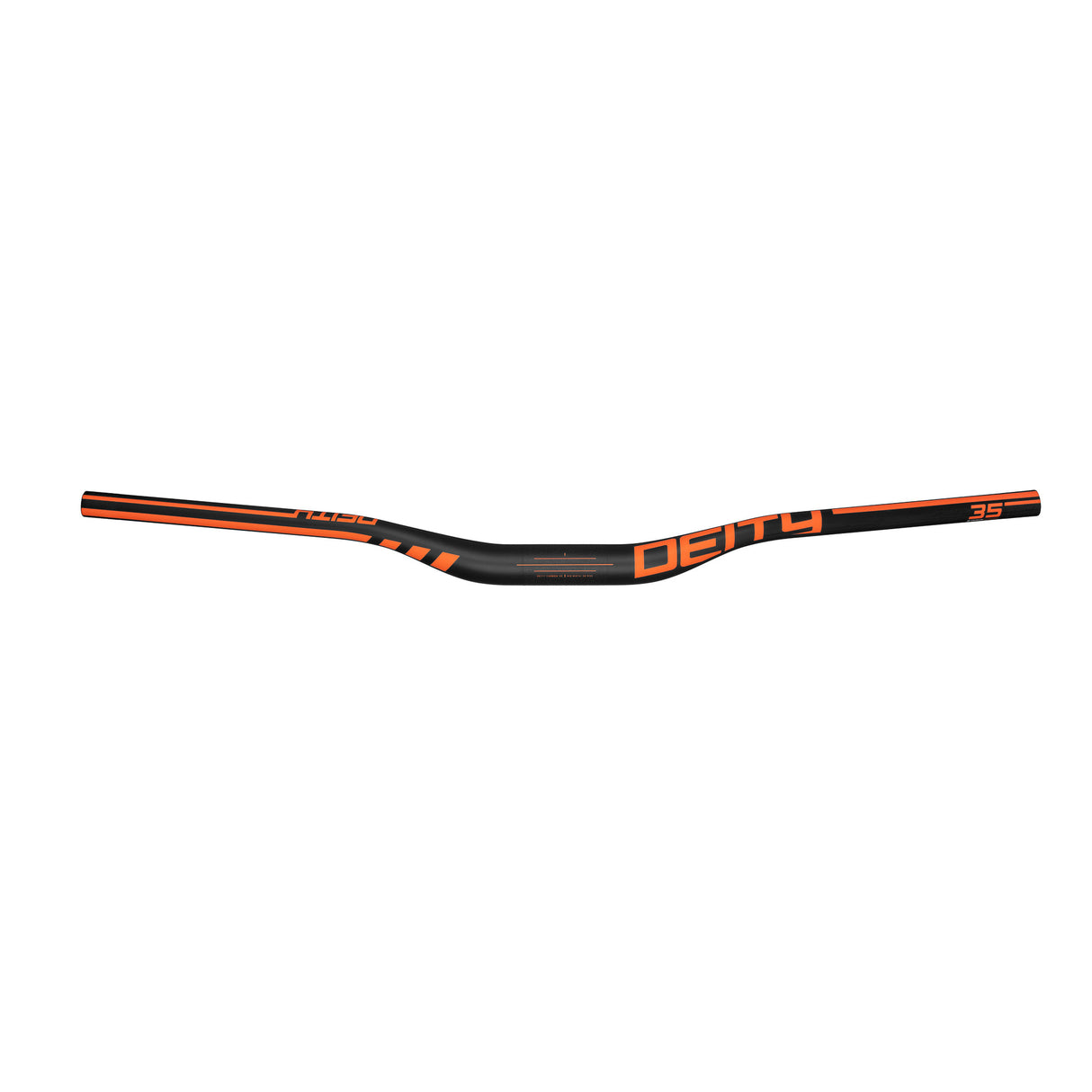 Speedway Carbon Riser Bar (35) 30mm/810mm, Orange
