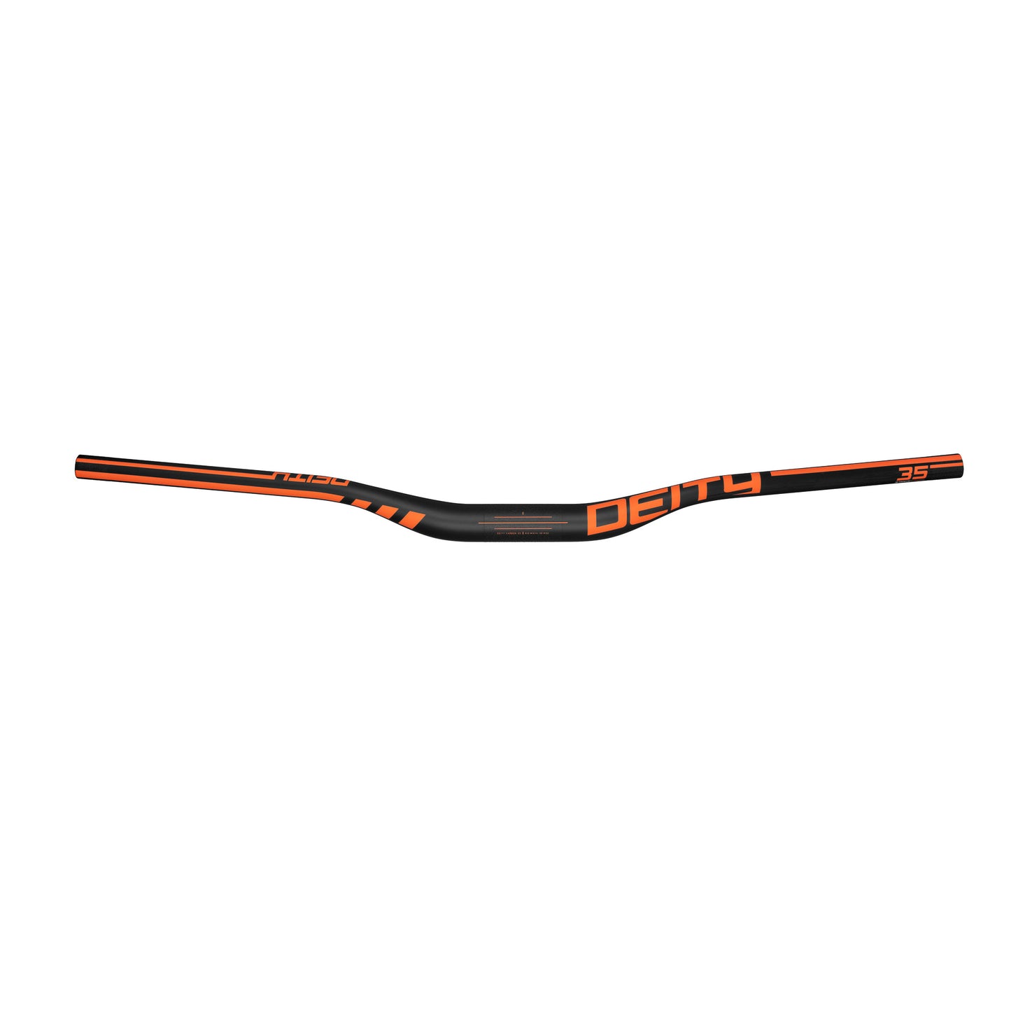 Deity Speedway Carbon Riser Bar (35) 30mm/810mm Orange