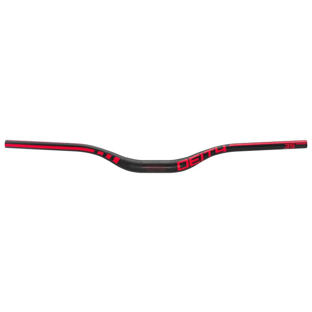 Speedway Carbon Riser Bar (35) 50mm/810mm, Red