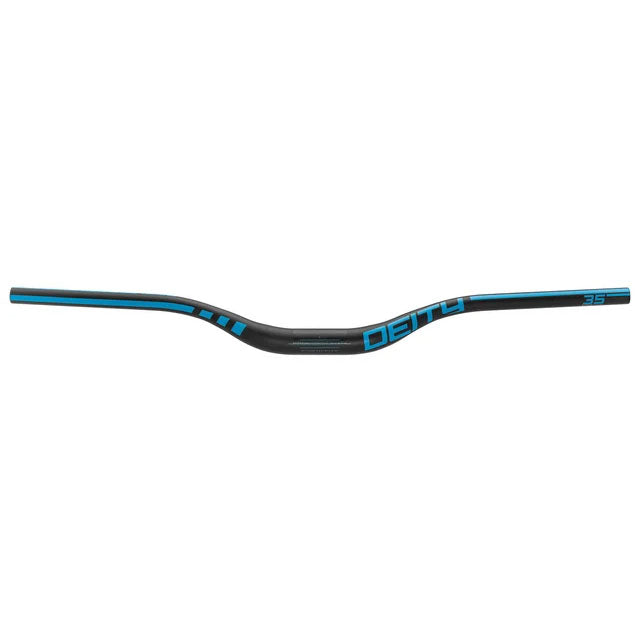 Speedway Carbon Riser Bar (35) 50mm/810mm, Blue