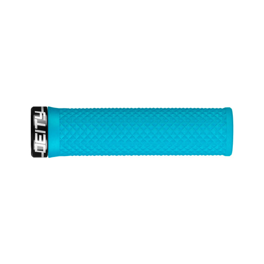 Deity Lockjaw Grips Turquoise